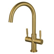 Kingston Brass LS8293DL Concord Vessel Faucet Brushed Brass 4.13 x 7.44 x 13.44