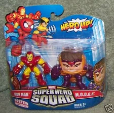 SUPER HERO SQUAD 2009 MARVEL IRON MAN & M.O.D.O.K. SET