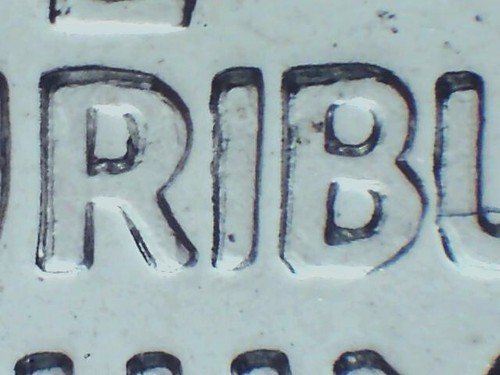 Doubled Die - 1960 FRANKLIN silver PROOF - DDR #1 reverse - see closeup pics - Picture 3 of 12