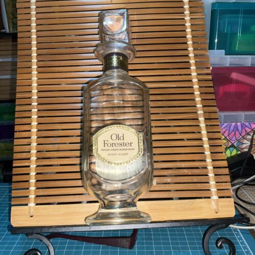 Empty Vintage Whisky Bottle “Old Forester”