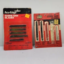 Unopened 20 pack of Acu-Edge Sabre Saw Blades Fits 1/4" Saws +4 K-Mart blades