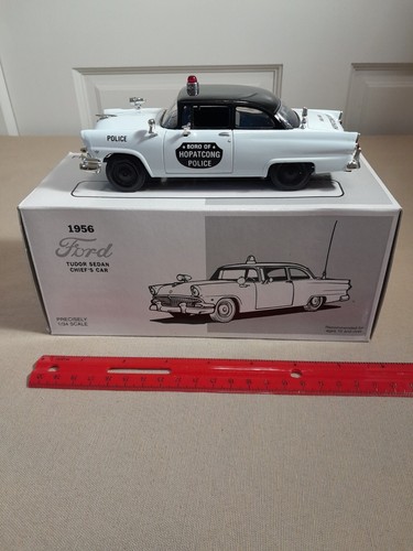 1956 Ford Tudor Sedan Chief's Car Boro Of Hopatcong Police 1898 - 1998