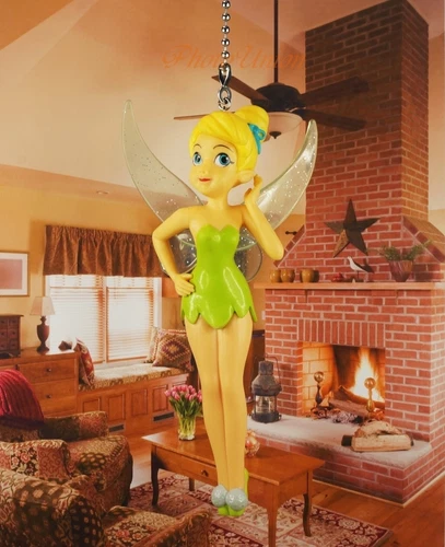 Faries Tinkerbell Ceiling Fan Pull Light Lamp Chain Decoration K1268