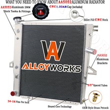 4 Row Aluminum Radiator For 1998-2011 Explorer Ranger B3000 2.3L 4.0L