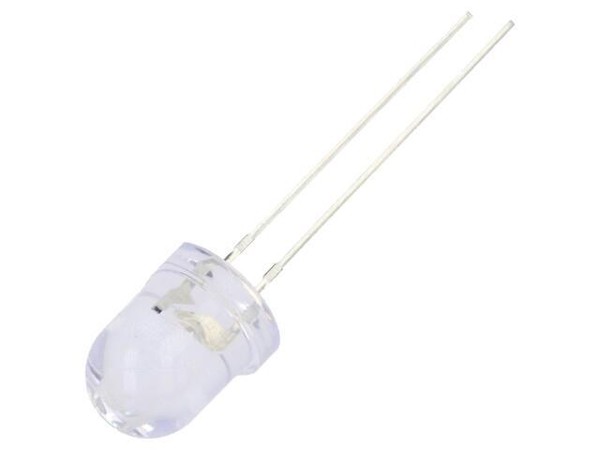 2X OSO5PA8131A-5V Led 8Mm Orange 2500-3500Mcd 30° 12Ma 5V Front: GewöLbt Optosup-image