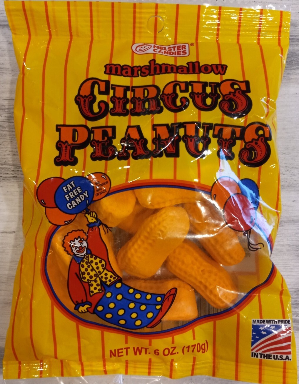 New Original Melster Candies CIRCUS PEANUTS Marshmallow Candy 6oz Bag eBay
