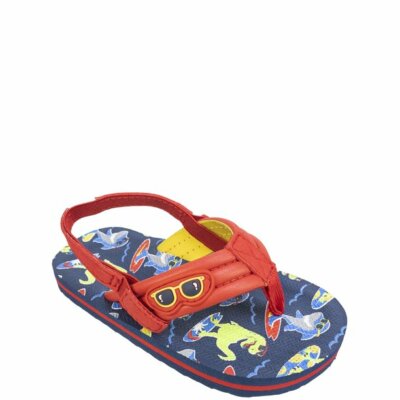 Wonder Nation Dino Boys Beach EVA Flip Flops (Toddler Boys