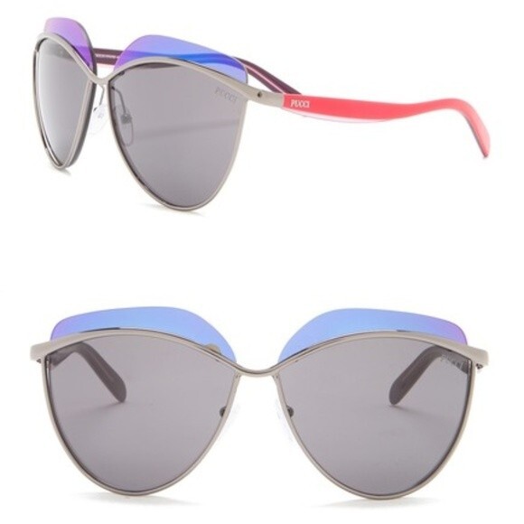 NEW Emilio Pucci 60mm Rounded Sunglasses $370 | eBay display picture 2