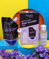 Christophe Robin Back To Your Baby Duo Biondo, Shampoo e Maschera Capelli Nuovo Con Scatola