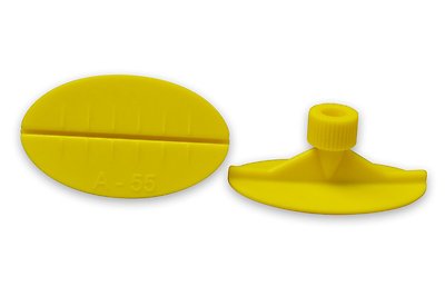 A-55 10 piece 50 x 30mm Thick Oval PDR Glue Tabs for Paintless Dent  Repair