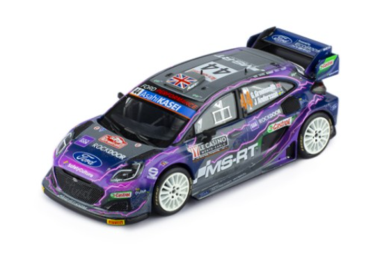 IXO RAM830.22 - FORD PUMA RALLY1 #44 G.GREENSMITH RALLYE MONTE-CARLO 2022 1/43