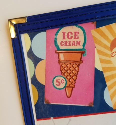 Menu Ice Cream Dessert Soda Shop Plastic Vinyl Frame Wall Art Sundae Dish E1 - Picture 5 of 5