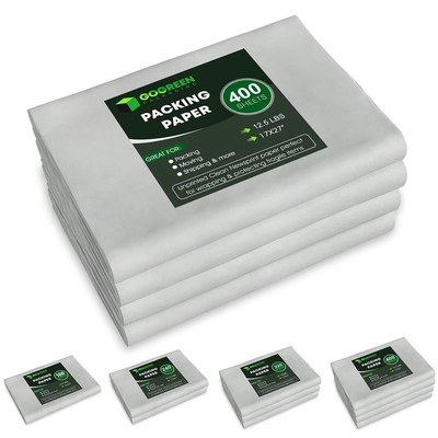 Packing Paper for Moving - 400 Newsprint Paper Sheets for packing supplies -1...