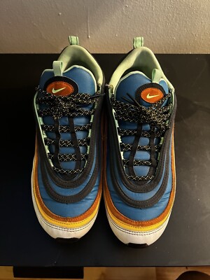 Size 9.5 - Nike Air Max 97 GREEN ABYSS/LUSION GREEN VERT ABYSSE/VERT ILLUSION