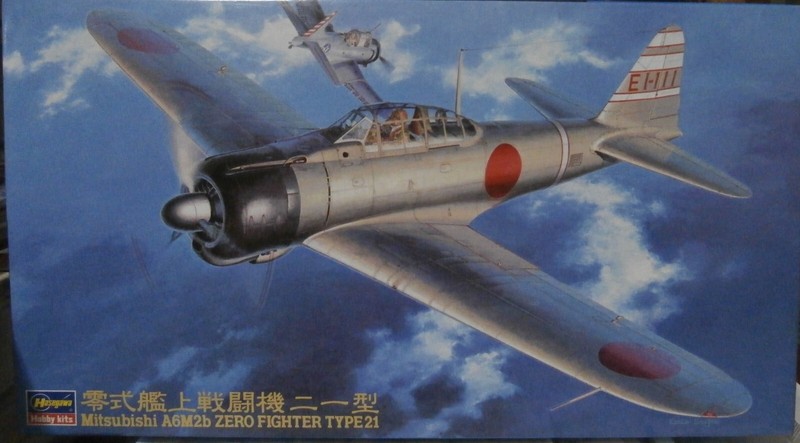 Hasegawa A6M2b Zero type 21  1/48 SEALED