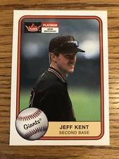 Jeff Kent 2001 Fleer Platinum Giants Card #11   *750*