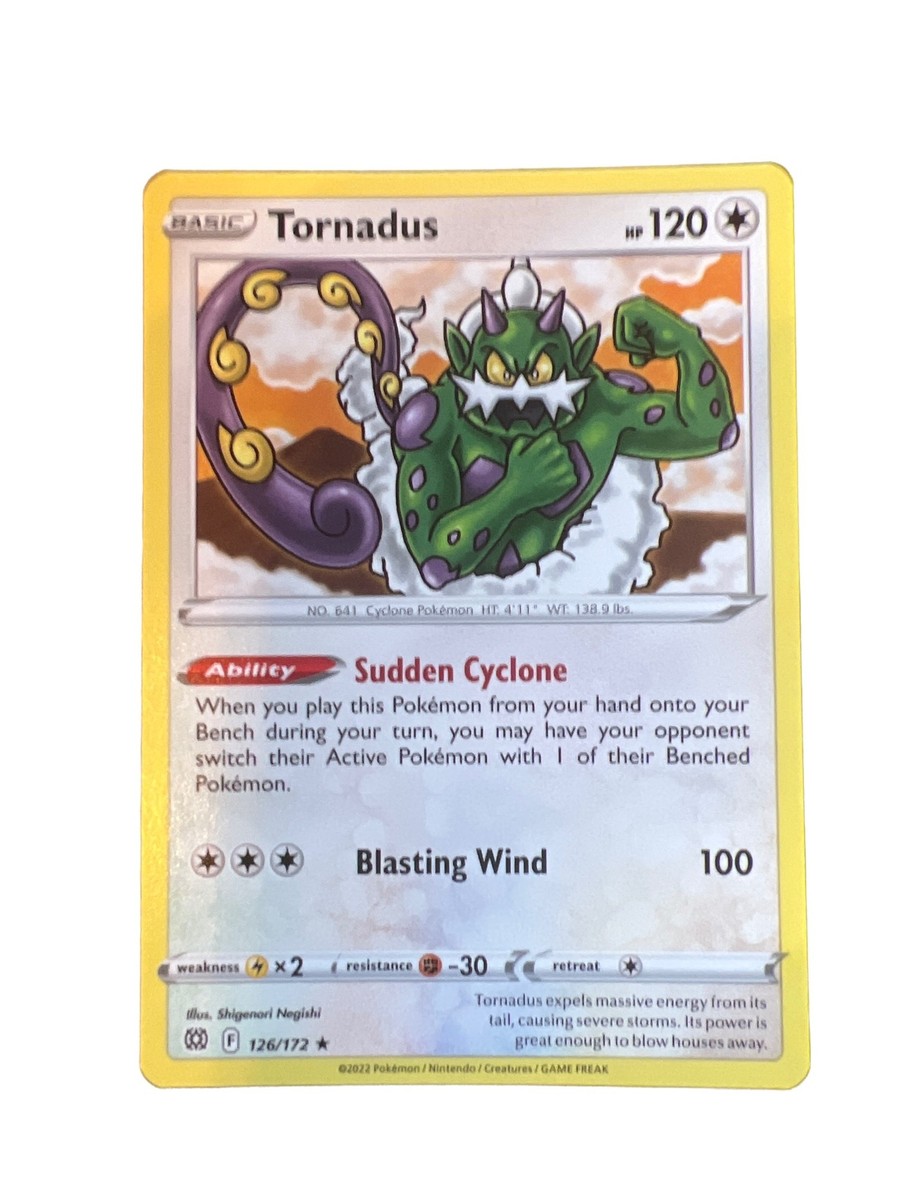 pokemon cards tornadus Amazon.com: Pokemon Tornadus Vmax & V - 125/163 - Chilling Reign