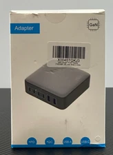 USB C Charger Block 200W GaN III 6 Port Fast Charging Station Station Hub