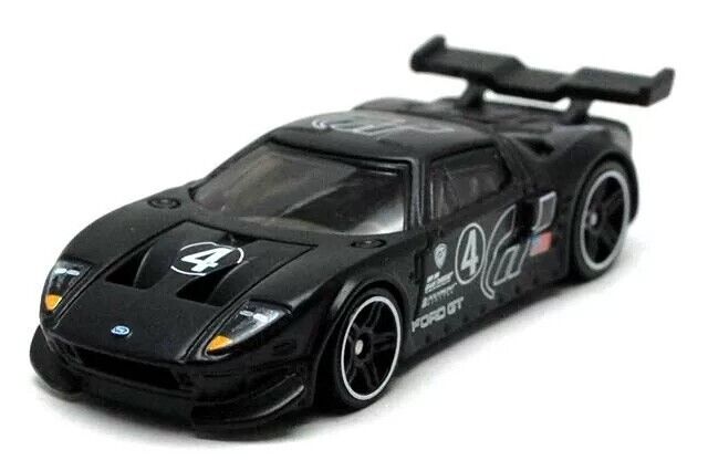 Year 2015 Hot Wheels PS Gran Turismo Series 1:64 Scale Die Cast Car 3/8 -  Black Sport Coupe FORD GT LM