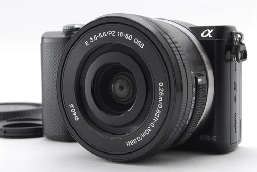 [ MINT ] SONY a α5000  E PZ 16-50mm f3.5-5.6 Mirrorless SLR Camera Japanese Only