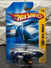 Hot Wheels 2007 New Models 13 of 36 Sky Knife 013/180 Blue
