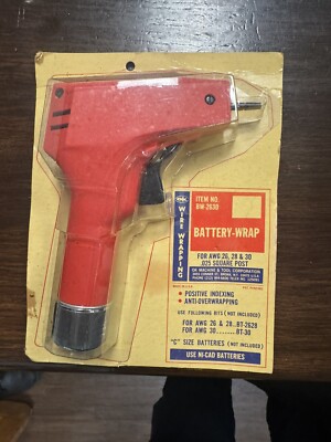 OK Industries Wire Wrapping Tool Battery Wrap BW-2630 Old Stock Sealed