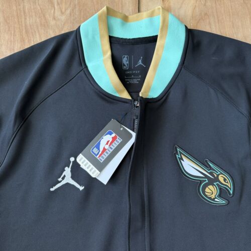 Nike Jordan Charlotte Hornets City Edition Showtime Thermaflex Full-Zip Jacket L - Picture 2 of 14