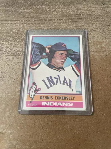 1976 Topps #98 Dennis Eckersley RC - EX Rookie
