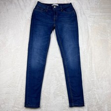 Levis Jeans Womens 28 x 29 Blue Legging Mid Rise Dark Wash Denim