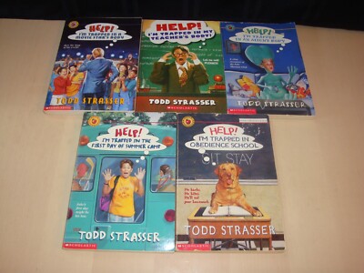 Help Im Trapped Series 5 Chapter Book Lot Todd Strasser Homeschool Class Teacher