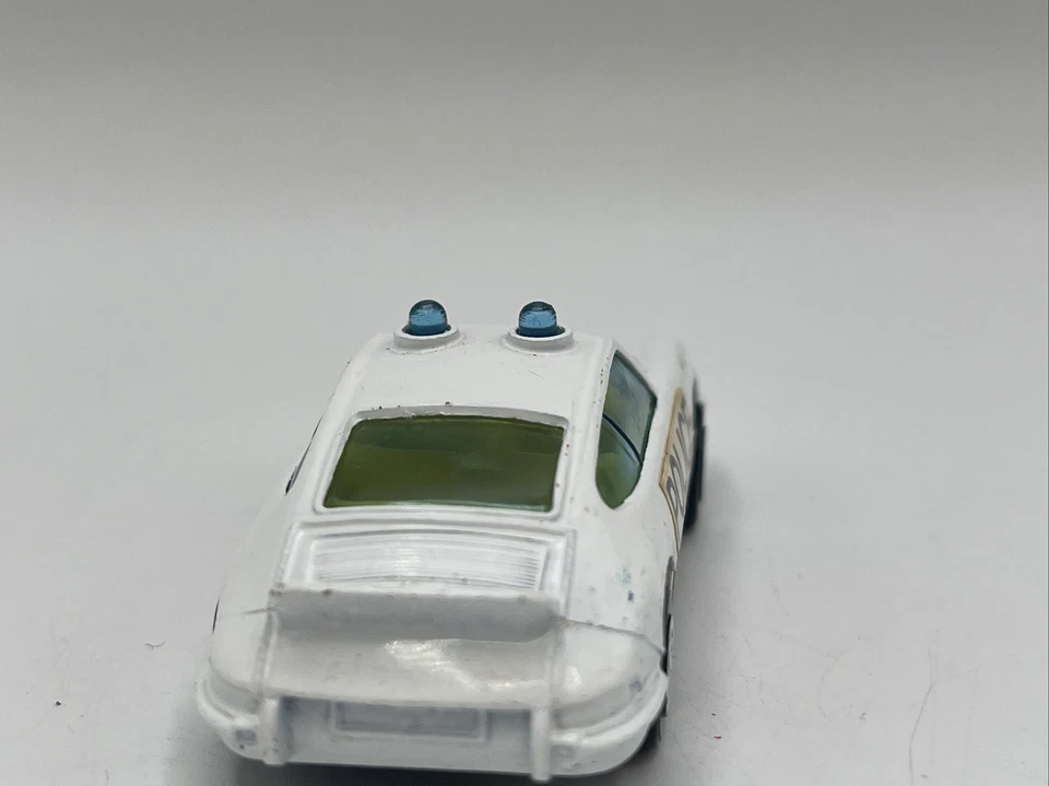 Coche de policía vintage 1973 Corgi Juniors GT Britain Diecast Toy Porsche Carrera Foto 4 de 4
