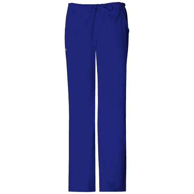 Cherokee Luxe Women's Scrubs Pant Low Rise Straight Leg Drawstring 1066, X-Large