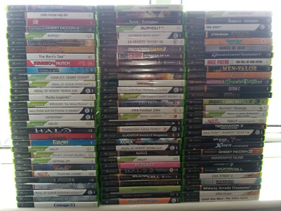 GROSSE AUSWAHL AN ORIGINAL VERPACKTEN XBOX SPIELEN - WÄHLEN SIE IHR SPIEL!!