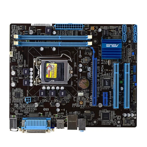 ASUS P8H61-M PLUS V3 with printing port PCI COM Desktop Motherboard - Picture 2 of 5