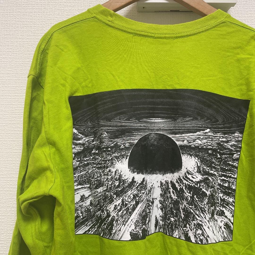 Used Supreme Akira L/S Tee Light Green L