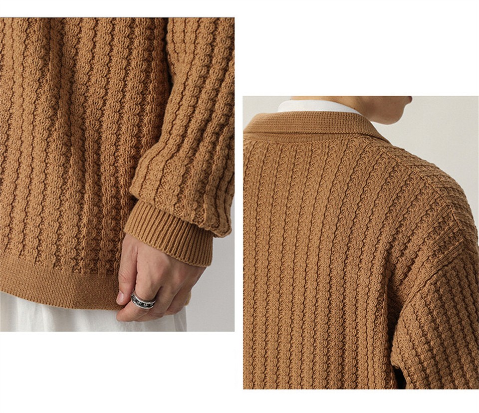 Men Sweater Coat Autumn Winter Knitted Cardigans Coats main image 1