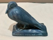 Rookwood Pottery, ROOK, Fine Tiles, PW, 1928, blue glaze, #2921, 3 7/8