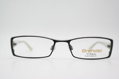 Brille Brendel 908720 TITAN Schwarz Beige Eckig Brillengestell eyeglasses Neu
