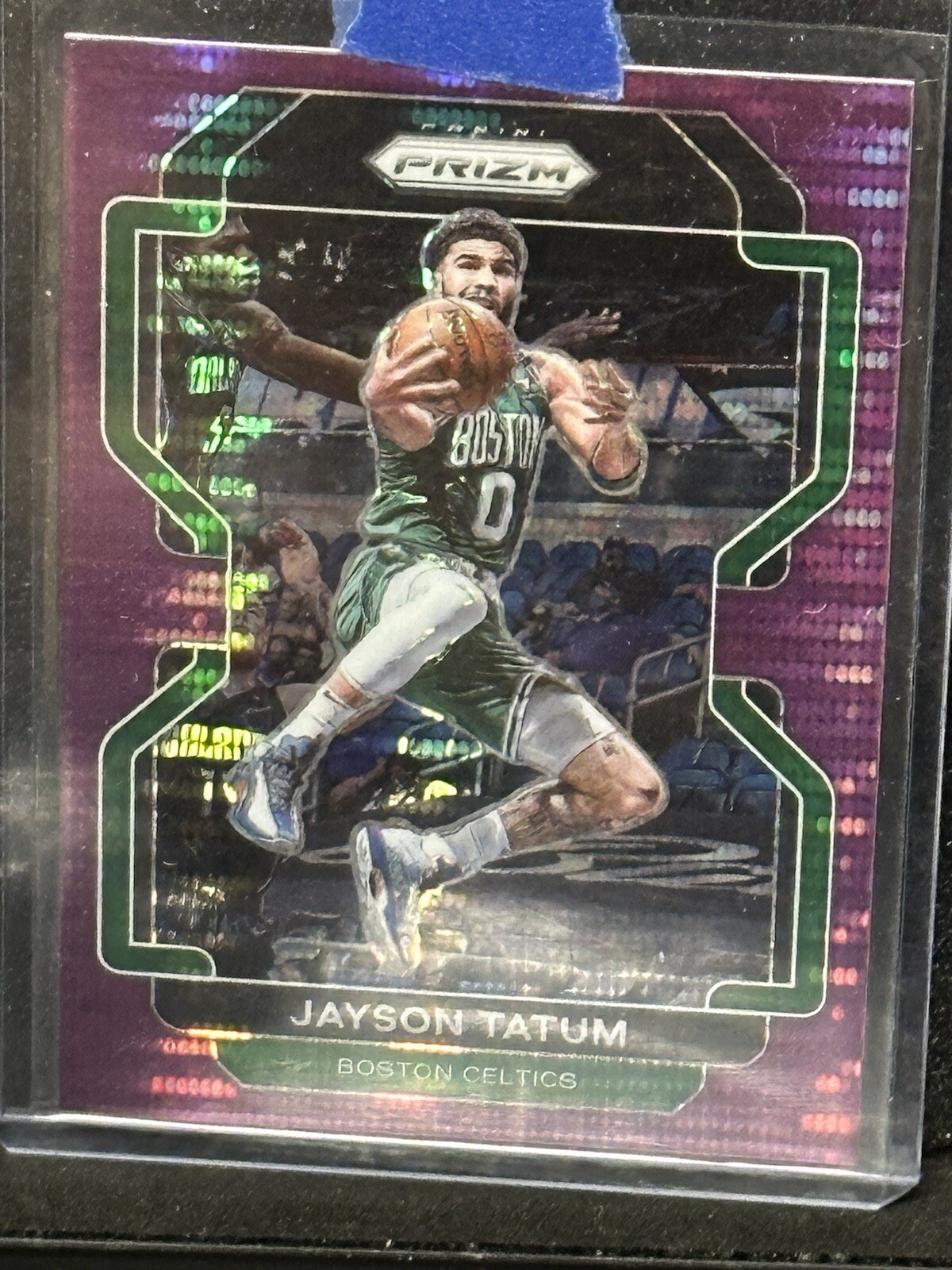 2021 prizm Purple Pulsar /35 jayson Tatum