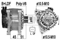 Messmer Lichtmaschine Generator 90A 14V FüR Peugeot 307 1.6 16V 1.4