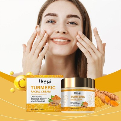 Kurkuma Creme - Aufhellen & Hydratisieren mit natürlichem Kurkuma T2D8 50g C4V2