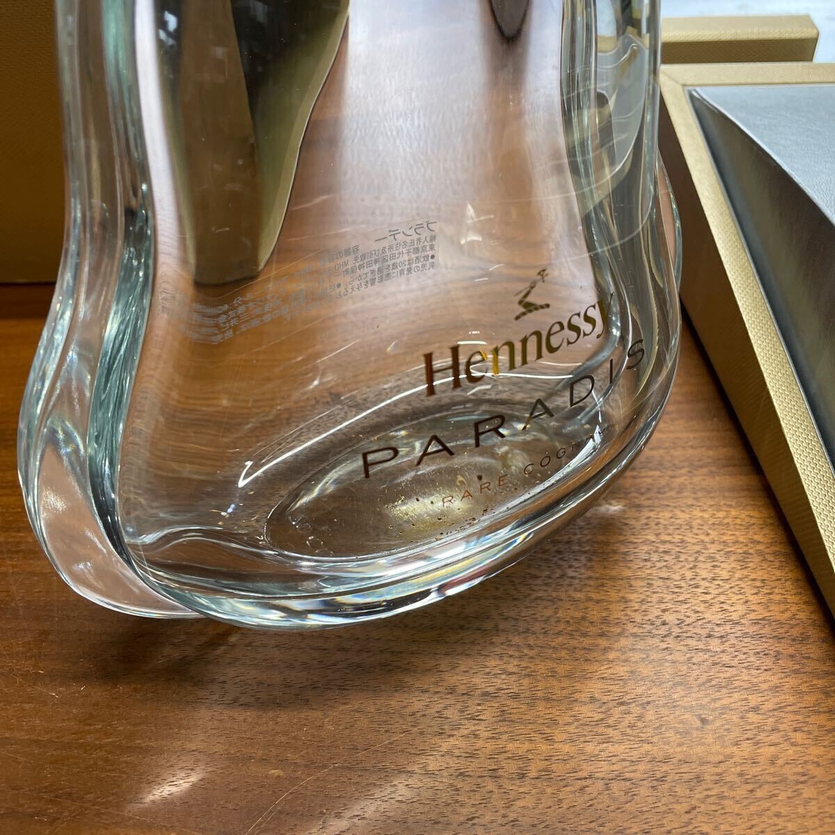 Hennessy Crystal Decanter バカラ Richard Hennessy Baccarat Crystal Cognac Collector Empty