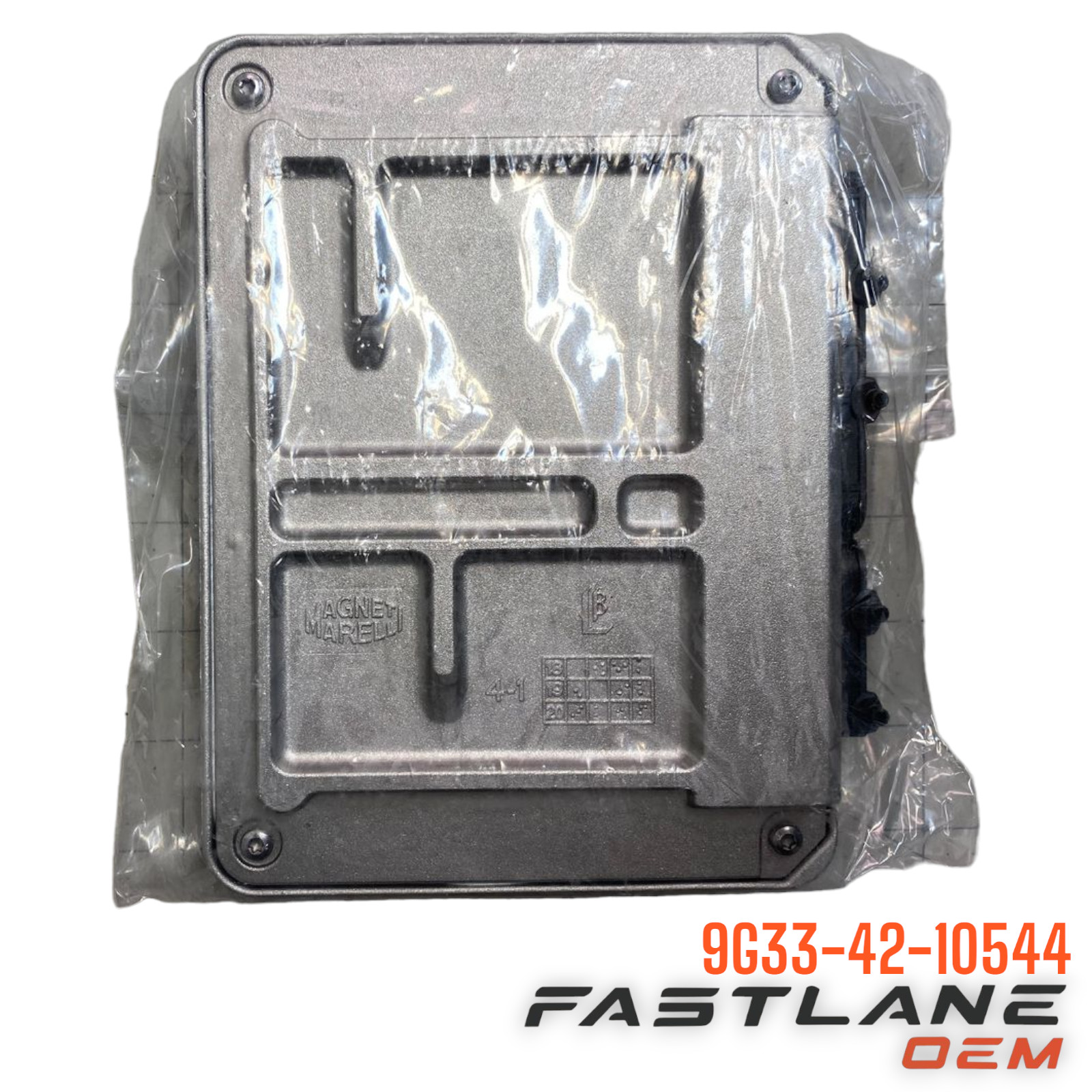 GENUINE ASTON MARTIN V8 VANTAGE ASSY-TCU&WARNING LABEL NEW OEM 9G33-42-10544