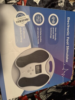 Allwolf Electronic Muscle Stimulator EMS Foot Massager w Remote ControlAST-300W