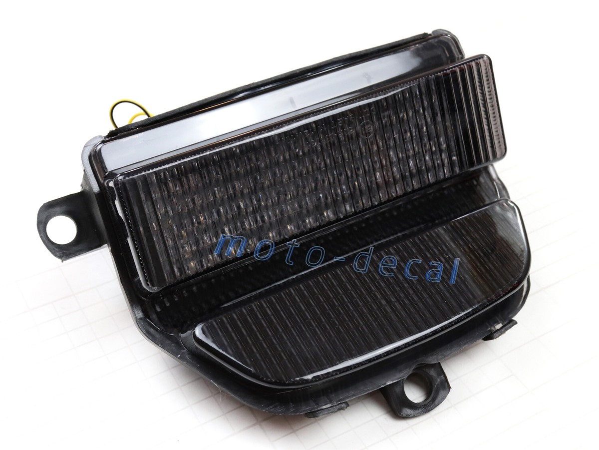 Topzone Clear LED Brake Tail Light With Integrated Turn Signals For 1993-1997 Honda CBR900RR