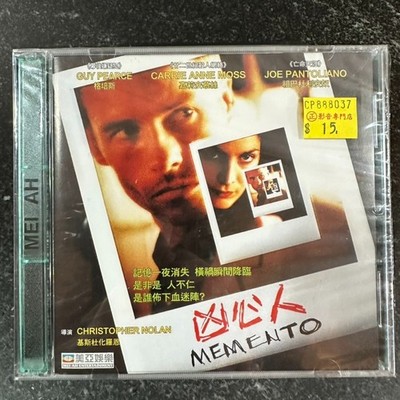  BRAND NEW SEALED! Memento (2000) Video CD - 2-disc VCD, Hong Kong Guy Pearce 