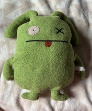 Ugly Doll Classic Green OX Plushie 11 Stuffed Animal 2003 Vintage Y2K Unique