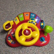 VTech Learn  Discover Driver Educational Numbers Lights Sound; Clean Works