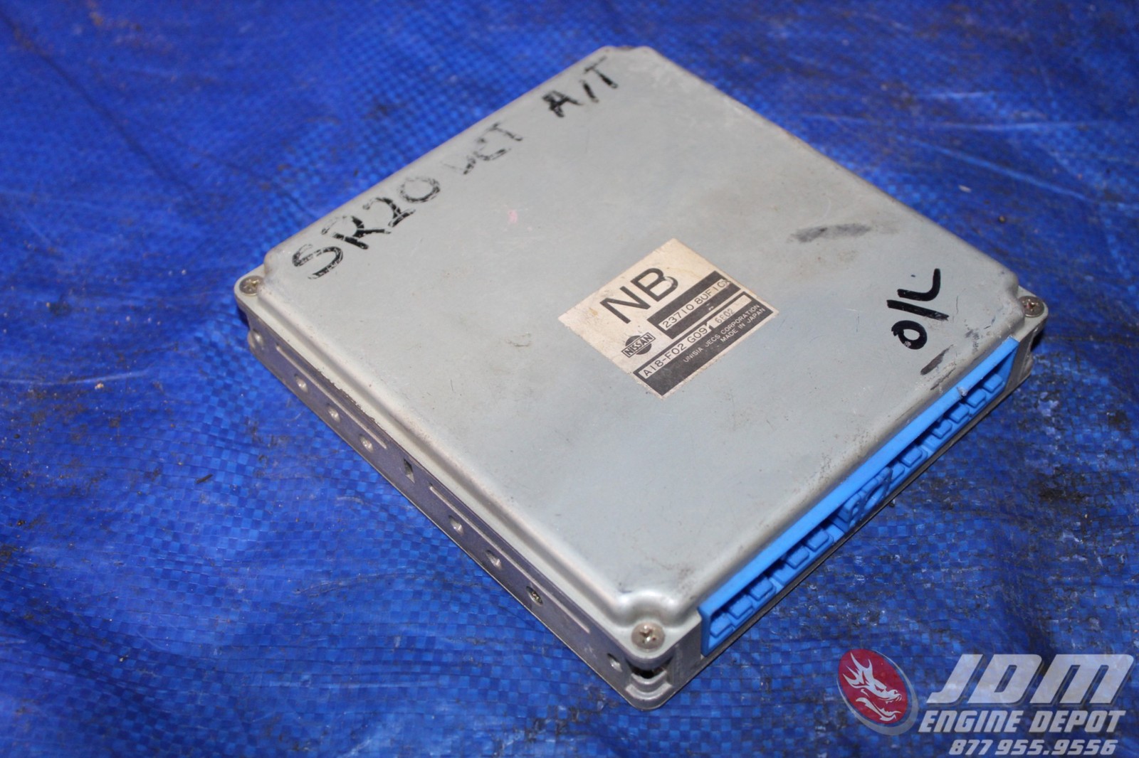 95-99 NISSAN 240SX KOUKI S14 2.0L AUTOMATIC TURBO ECU #23710-80F10 JDM SR20DET
