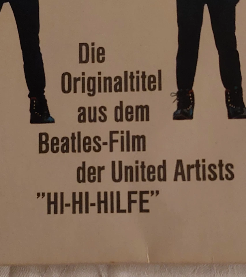 LP The Beatles Help! Soundtrack Vinyl VG++ Odeon – 1C 062-04 257 n - Bild 4 von 4